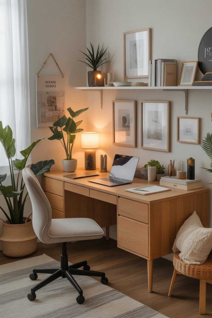 Work From Home Set Up Ideas & Inspiration Budget-Friendly, Modern, and Unique Spaces You’ll Love Working In 10 Styling Your Desk for Pinterest-Worthy Appeal