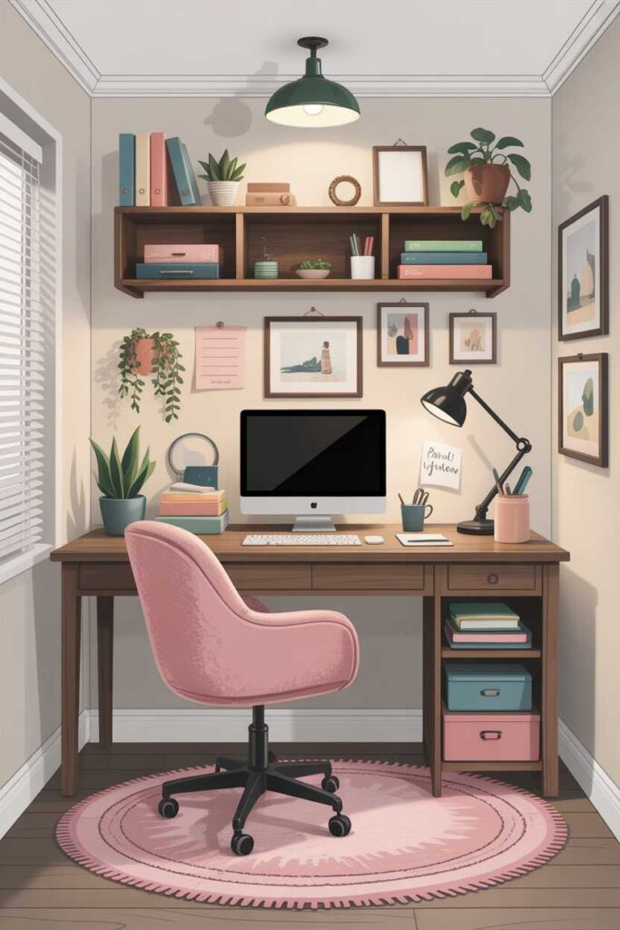 Small Home Office Ideas That Turn Tiny Spaces Into Beautiful, Productive Havens 7 Styling Your Small Home Office for Pinterest Appeal