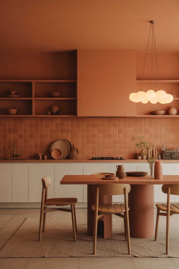 How to Use Terracotta Texture in Your Home Warm, Budget-Friendly Ideas & Modern Decor Inspiration 6 Terracotta Texture in Kitchens and Dining Spaces