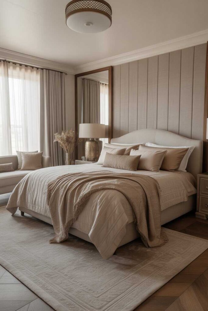 Elegant Luxury Master Bedroom Designs That Feel Timeless, Cozy, and Truly Indulgent 7 Textures and Materials That Add Depth and Warmth