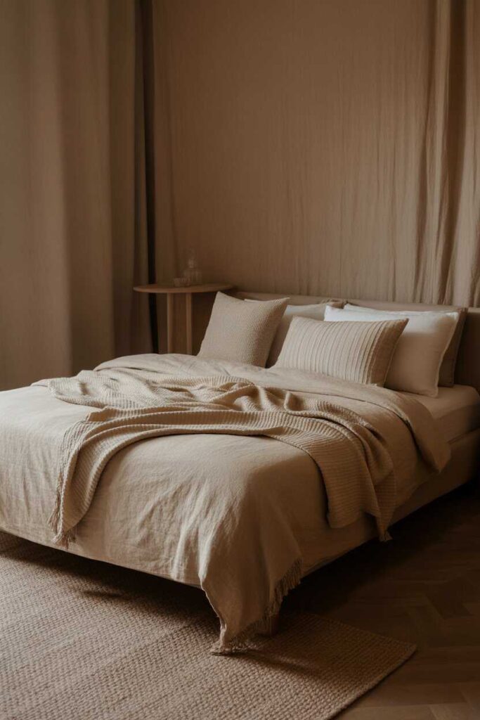 Minimalist Bedroom Ideas & Inspiration Create a Calm, Modern, and Budget-Friendly Retreat You’ll Love 7 Textures That Make a Minimalist Bedroom Feel Cozy