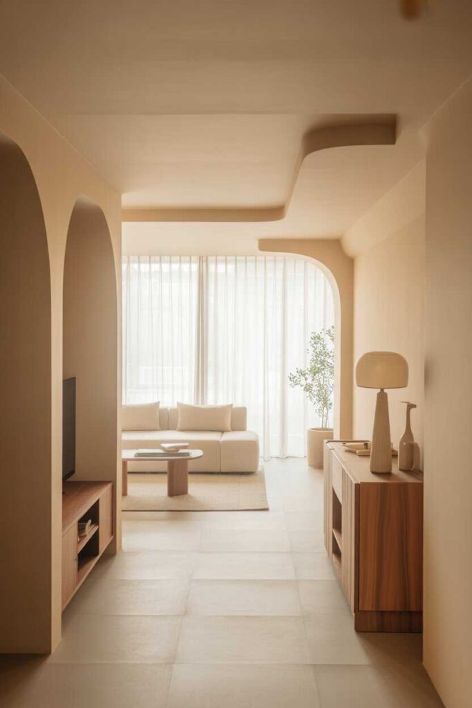 25+ Backyard Patio Designs for a Stunning Outdoor Space (Modern, Budget-Friendly & Aesthetic Ideas) 2 The Beauty of Clean Lines and Neutral Palettes