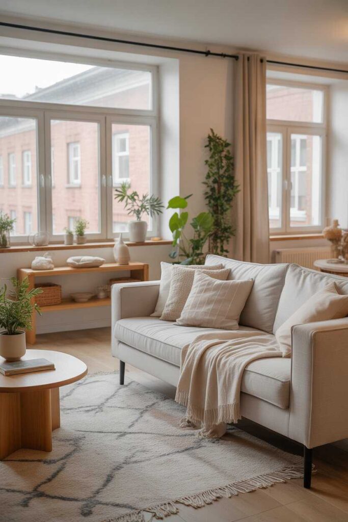 25+ Small Studio Apartment Ideas for a Cozy, Modern & Budget-Friendly Space You’ll Love 8 Use Light, Neutral Tones to Brighten the Space