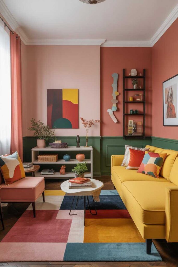 20+ Creative Small Apartment Living Ideas to Transform Your Space into a Modern, Cozy, and Stylish Haven 8 Using Color to Transform Your Apartment’s Aesthetic