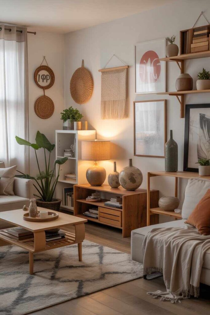 20+ Creative Small Apartment Living Ideas to Transform Your Space into a Modern, Cozy, and Stylish Haven 10 Using DIY Home Decor to Personalize Your Apartment