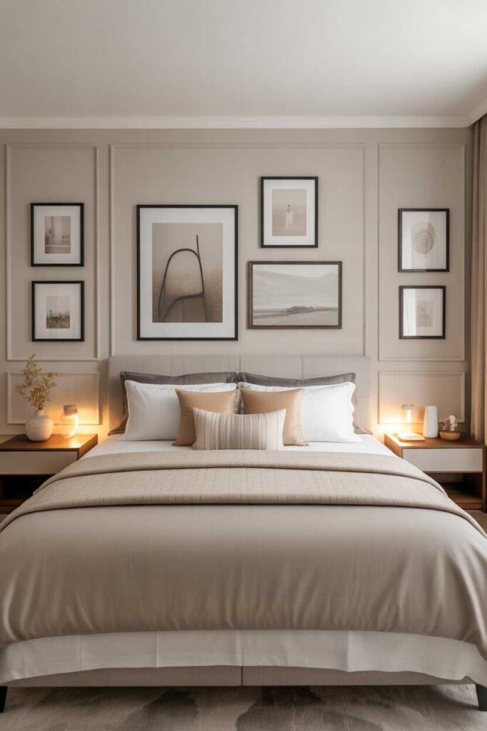 King Size Bed Master Bedrooms Stunning Ideas & Inspiration for Spacious, Stylish Living 10 Wall Decor Ideas for King Size Bed Master Bedrooms