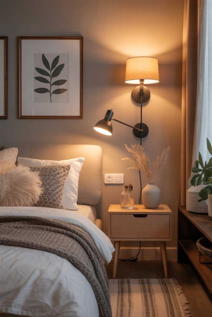 30+ Living Room Lighting Ideas That Transform Your Space Into a Cozy, Modern & Pinterest-Worthy Escape 14 Wall-Mounted Lighting to Save Space