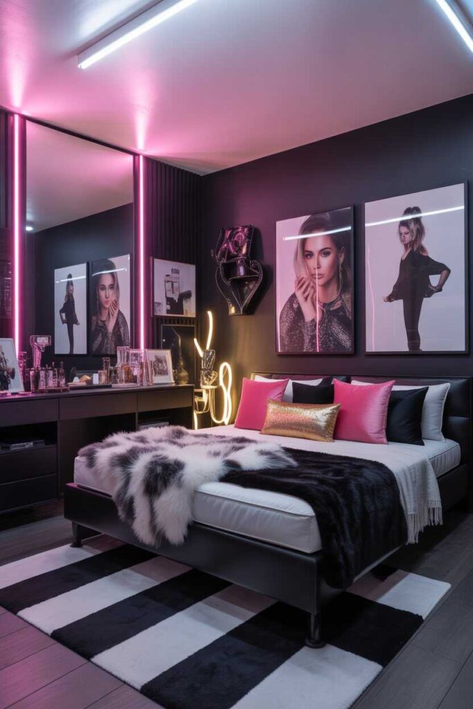 Modern Baddie Aesthetic Ideas to Transform Your Space Unique, Trendy, and Budget-Friendly Inspiration 2 What Is the Baddie Aesthetic? A Style That’s Confident, Glam, and Ultra-Modern