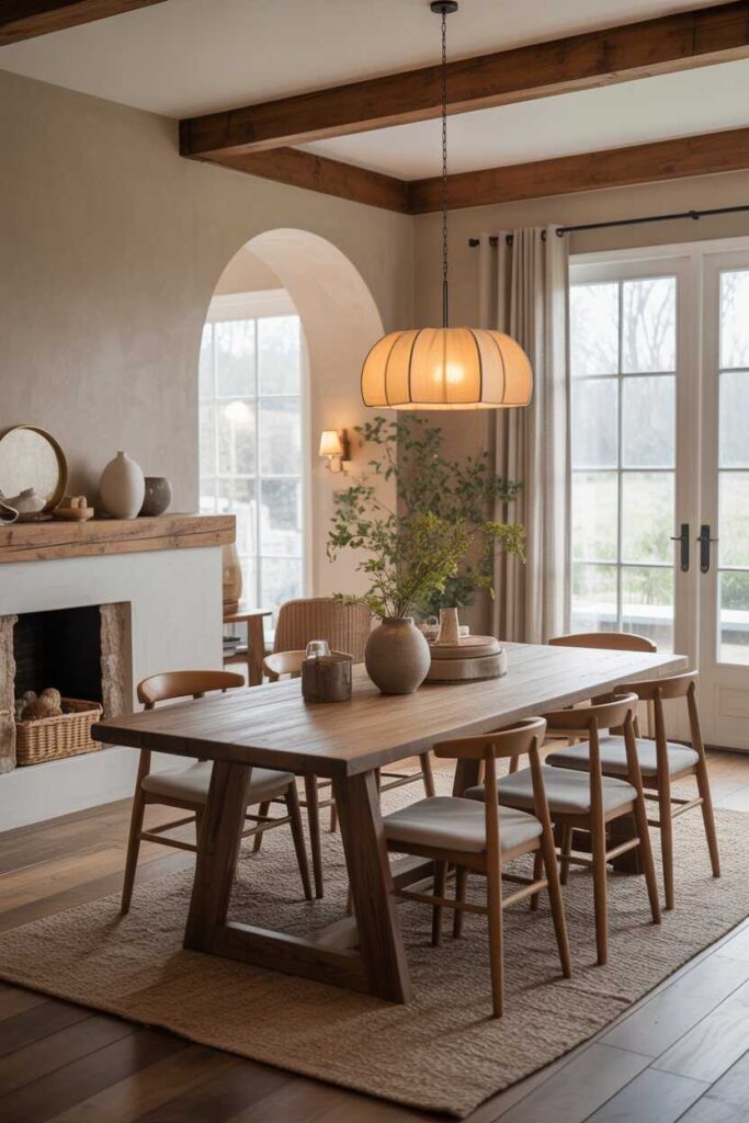 Modern Farmhouse Dining Room Ideas Budget Friendly Inspiration for a Warm Stylish and Modern Home 2 What Makes a Modern Farmhouse Dining Room So Appealing?