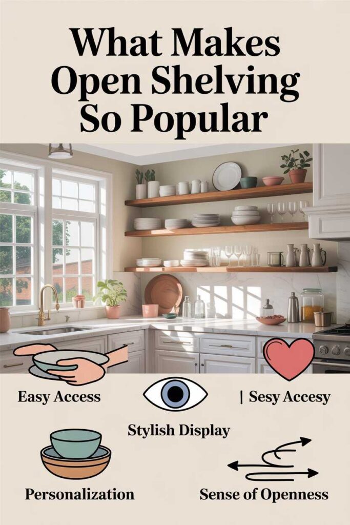 Open Shelving in the Kitchen Stylish, Budget Friendly Ideas & Inspiration for a Beautiful Modern Home 2 What Makes Open Shelving in the Kitchen So Popular Right Now