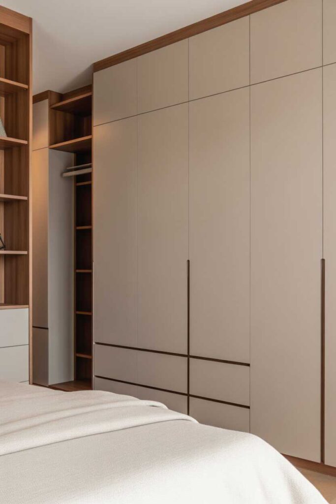 Built In Closet Wall Bedroom Ideas That Look Stylish, Smart, and Totally Pinterest-Worthy 2 Why Built In Closet Wall Bedroom Designs Are So Popular Right Now