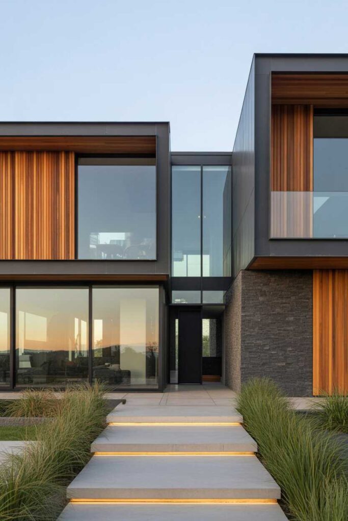 Stunning Modern Home Exterior Design Ideas That Instantly Elevate Curb Appeal (Inspiration, Style & Budget-Friendly Touches) 2 Why Modern Home Exterior Design Feels So Timeless Yet Trendy