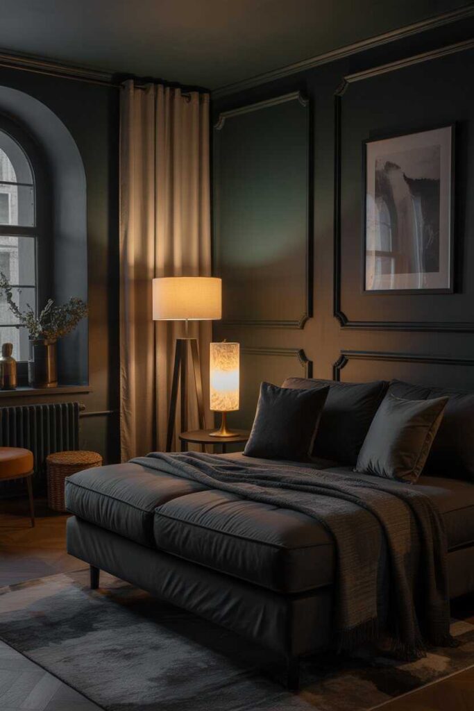 Moody Interior Designs for Dark Apartments Unique, Modern & Budget-Friendly Ideas That Feel Luxurious 2 Why Moody Interior Designs Work So Well in Dark Apartments