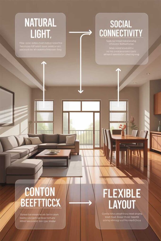 Open Layout Living Room Dining Room Ideas Modern Budget Friendly Inspiration for a Beautiful Connected Home 2 Why Open Layout Living Room Dining Room Designs Are So Popular Right Now