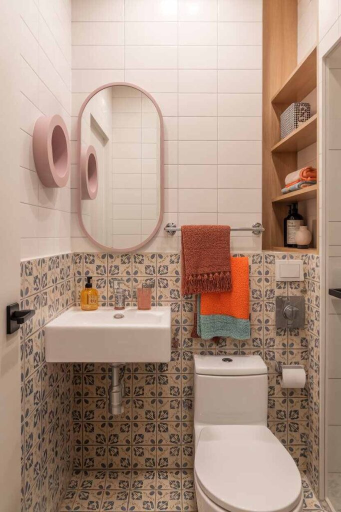 Small Funky Bathroom Ideas That Feel Bold, Stylish, and Surprisingly Spacious 2 Why Small Funky Bathroom Ideas Work So Well