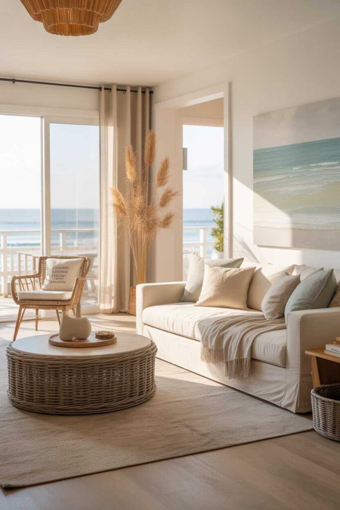 Modern Coastal Living Room Ideas Budget Friendly Inspiration for a Calm Stylish Home 3 Choosing the Perfect Color Palette for a Modern Coastal Living Room
