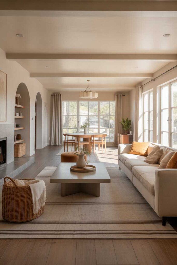 Great Room Ideas for a Beautiful Cozy and Budget Friendly Home (Modern & Timeless Inspiration) 3 Modern Great Room Ideas That Feel Clean but Comfortable