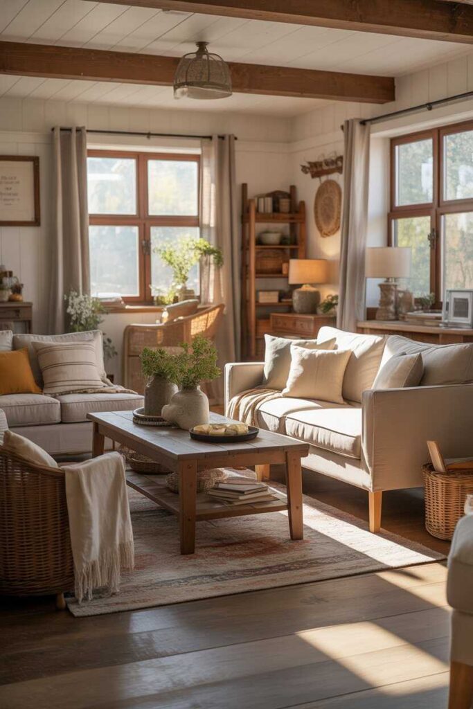 Small Living Room Ideas Budget Friendly Modern & Unique Inspiration to Transform Any Tiny Space 8 Farmhouse Style Small Living Room Ideas with Charm