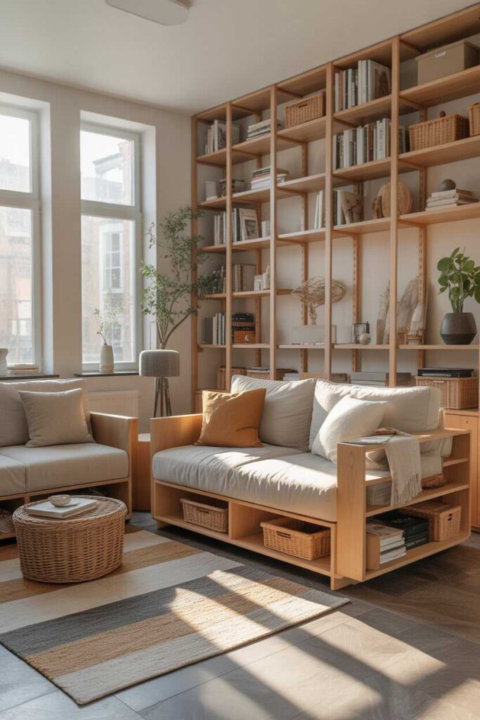 Small Living Room Ideas Budget Friendly Modern & Unique Inspiration to Transform Any Tiny Space 10 Storage Solutions That Keep Small Living Rooms Clutter Free