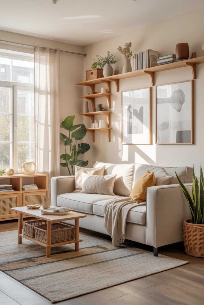 Small Living Room Ideas Budget Friendly Modern & Unique Inspiration to Transform Any Tiny Space 11 Decorating Walls Without Overcrowding the Space