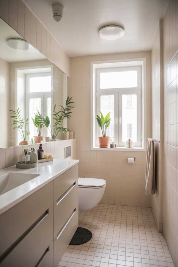 Small Bathroom Design Ideas Budget Friendly Modern & Unique Inspiration to Transform Tiny Spaces 4 Color Schemes That Make Small Bathrooms Look Bigger