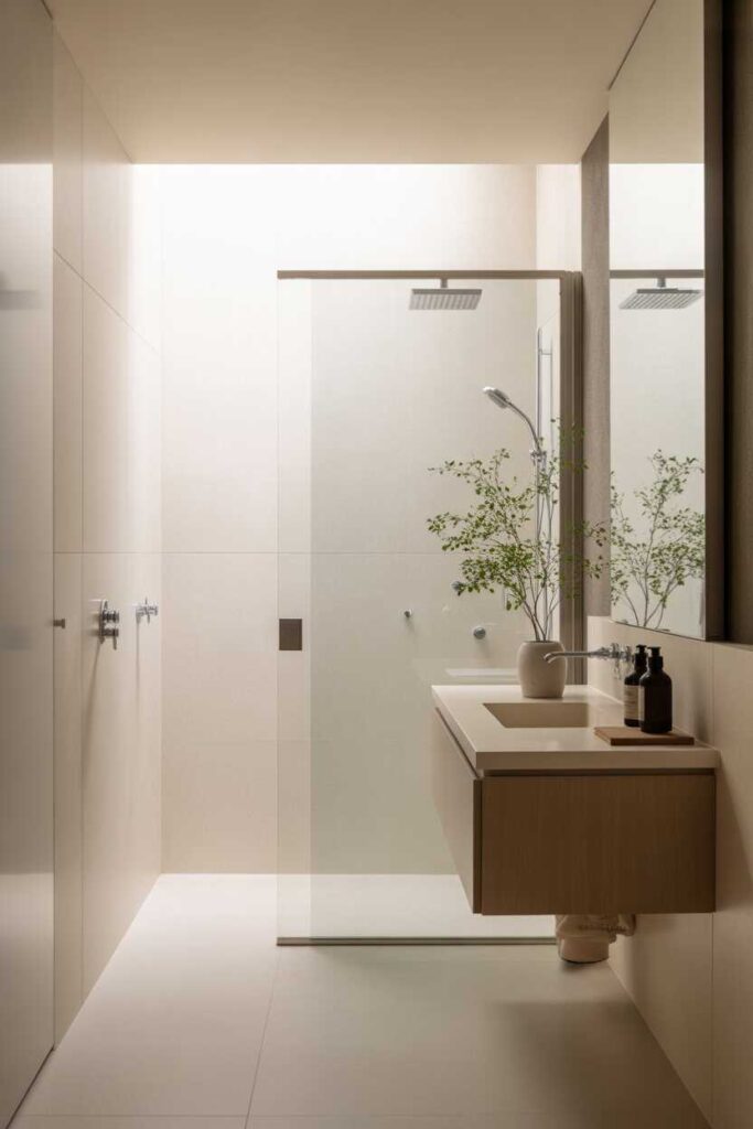 Small Bathroom Design Ideas Budget Friendly Modern & Unique Inspiration to Transform Tiny Spaces 7 Minimalist Bathroom Design for Small Spaces
