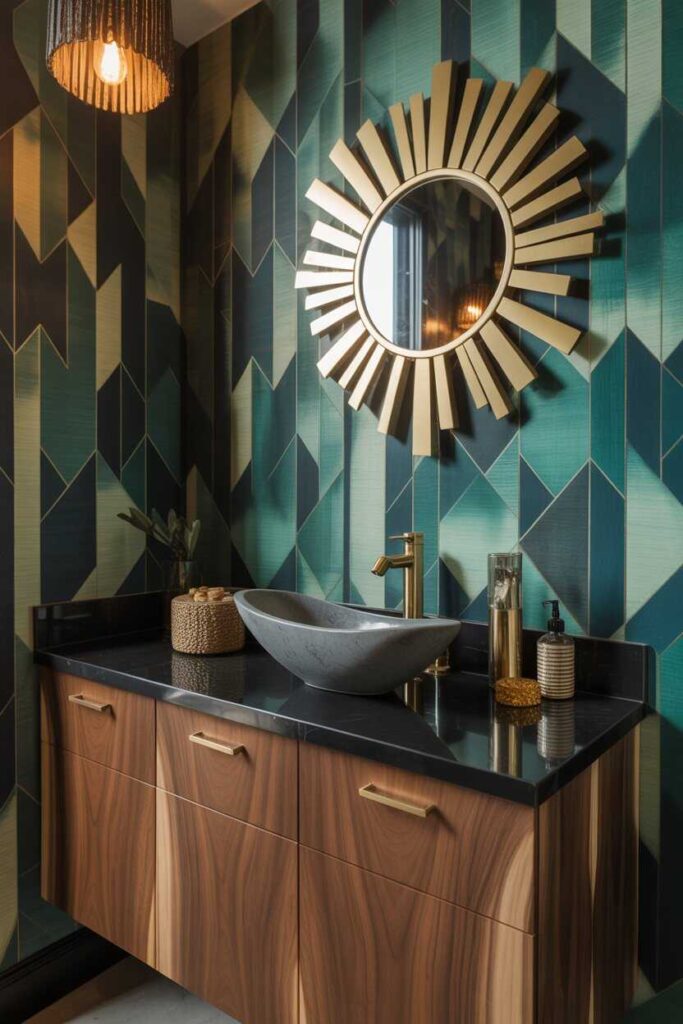 Stunning Powder Room Ideas That Feel Expensive Modern and Totally You 5 Unique Powder Room Ideas for a One of a Kind Look