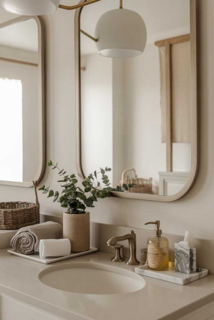 Stunning Powder Room Ideas That Feel Expensive Modern and Totally You 7 How to Style a Pinterest Worthy Powder Room