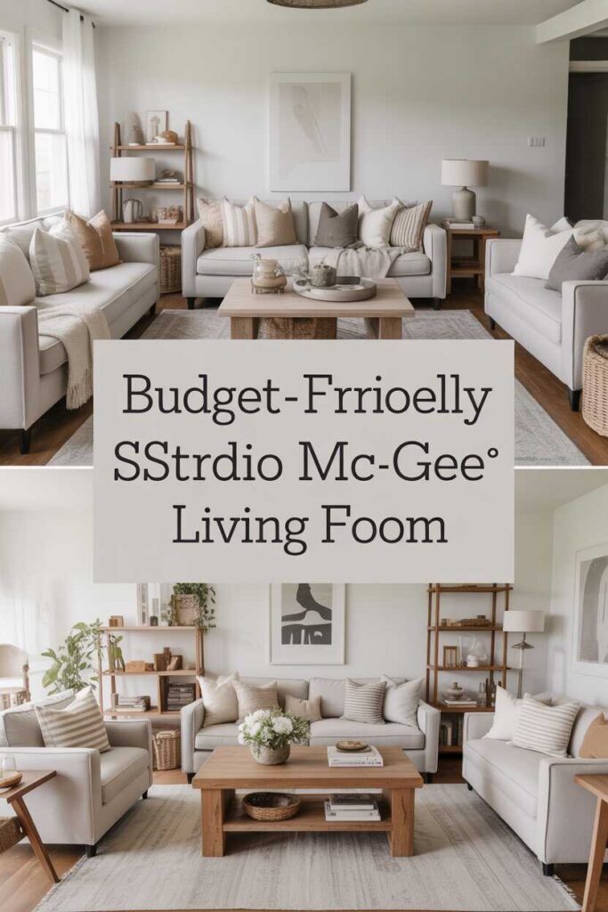 Studio McGee Living Room Ideas Timeless Inspiration for a Cozy Modern and Budget Friendly Home 5 Budget Friendly Ways to Get the Studio McGee Living Room Look