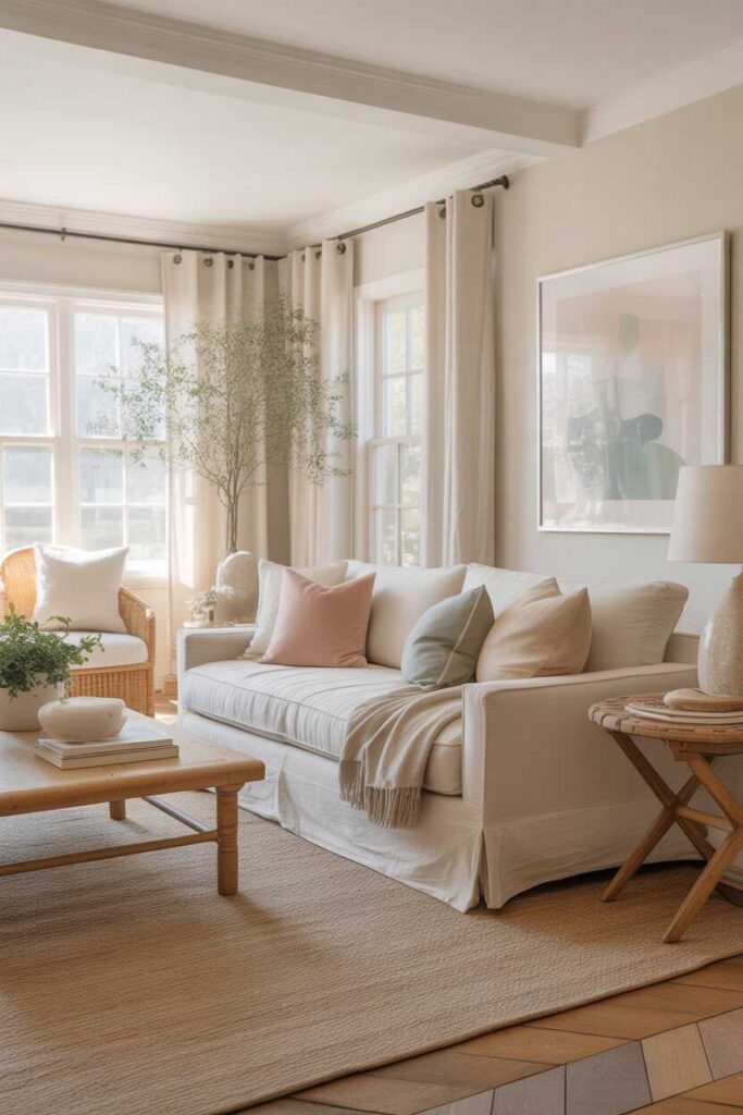 Nancy Meyers Home Aesthetic Ideas Cozy Timeless Budget Friendly Inspiration for a Modern Dream Home 3 The Color Palette That Defines the Nancy Meyers Look