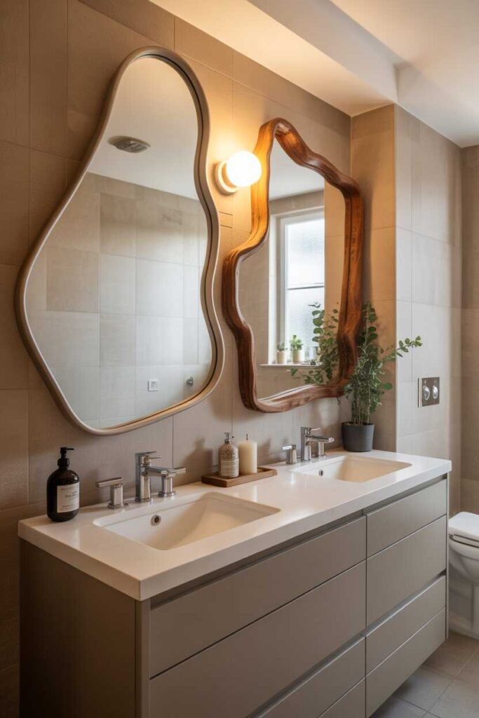 Bathroom Mirror Ideas for Stylish Budget Friendly & Modern Bathroom Inspiration 5 Unique Bathroom Mirror Ideas That Make a Statement