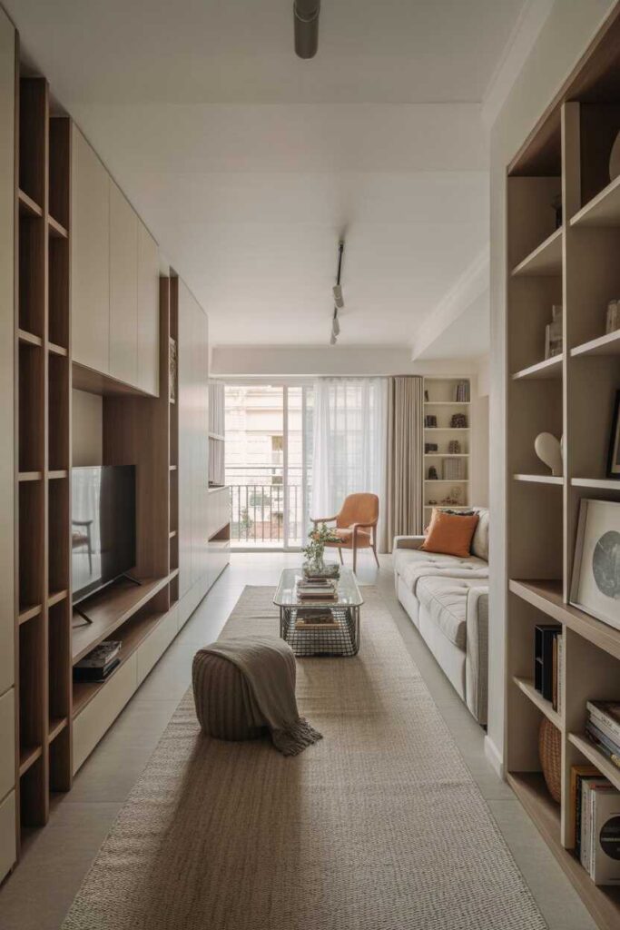 Long Narrow Living Room Ideas Modern Budget Friendly Inspiration That Makes Small Spaces Feel Wide and Welcoming 3 How to Create Zones in a Long Narrow Space