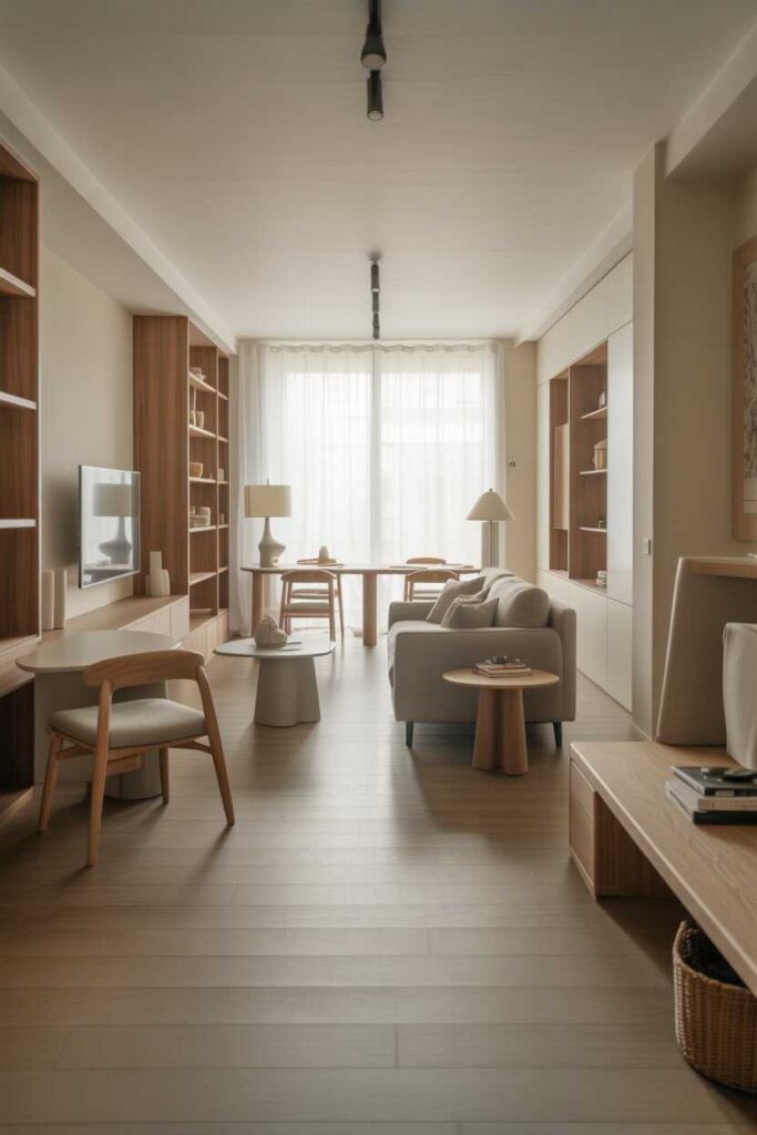 Long Narrow Living Room Ideas Modern Budget Friendly Inspiration That Makes Small Spaces Feel Wide and Welcoming 4 Choosing the Right Furniture Scale and Shape