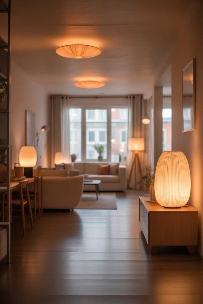 Long Narrow Living Room Ideas Modern Budget Friendly Inspiration That Makes Small Spaces Feel Wide and Welcoming 5 Lighting Ideas That Add Warmth and Depth