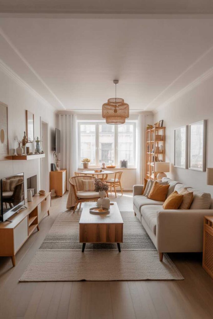 Long Narrow Living Room Ideas Modern Budget Friendly Inspiration That Makes Small Spaces Feel Wide and Welcoming 7 Mixing Styles Without Making the Room Feel Busy