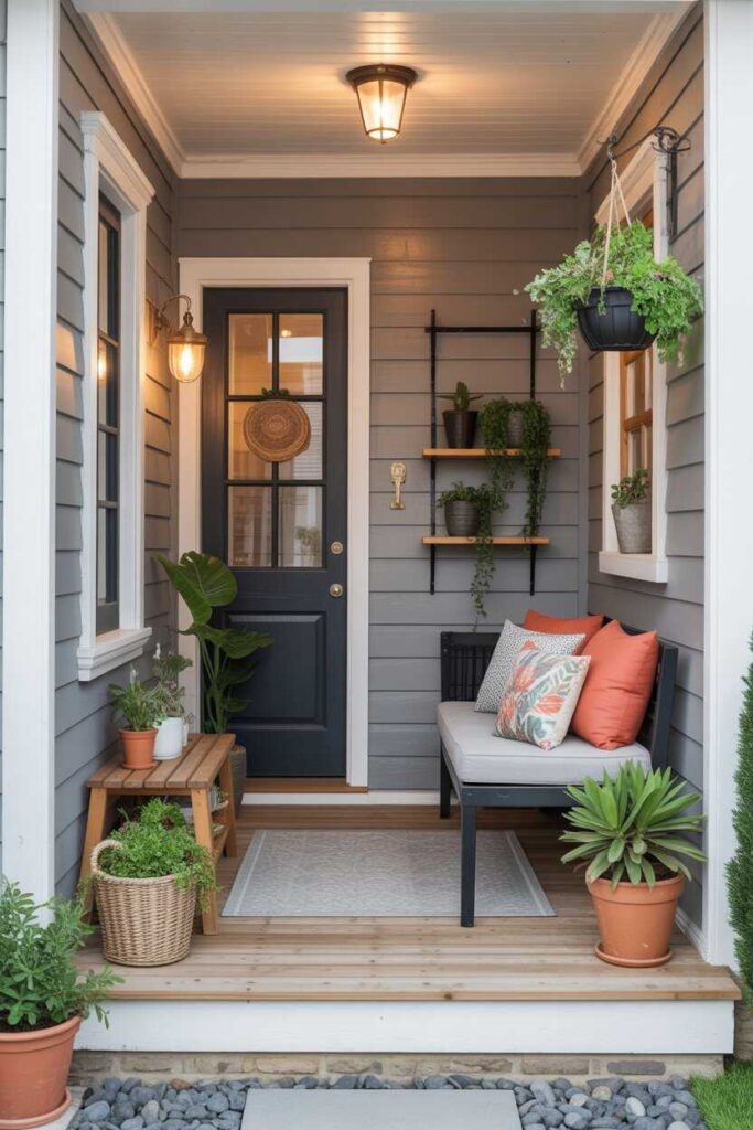 Front Porch Ideas That Instantly Boost Curb Appeal Budget Friendly Modern & Cozy Inspiration You Love 4 Small Front Porch Ideas That Make a Big Impact