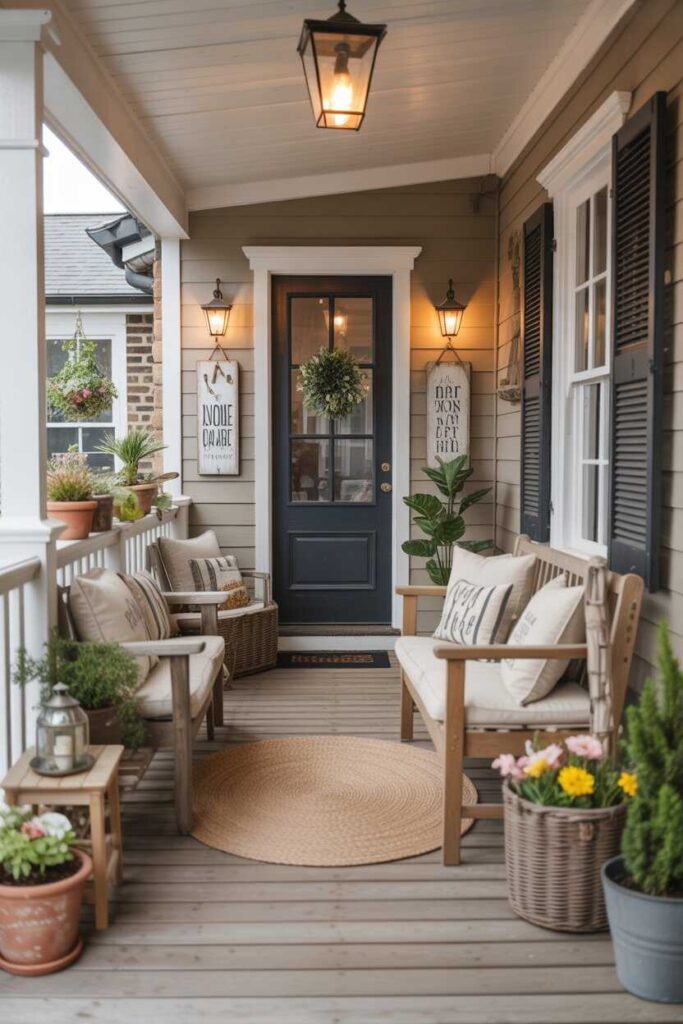 Front Porch Ideas That Instantly Boost Curb Appeal Budget Friendly Modern & Cozy Inspiration You Love 6 Front Porch Decor Inspiration That Feels Personal
