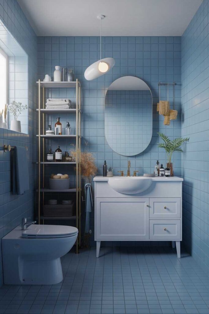 Blue Bathroom Ideas That Feel Calm Stylish, and Surprisingly Easy to Pull Off 4 Budget-Friendly Blue Bathroom Ideas That Still Look High-End