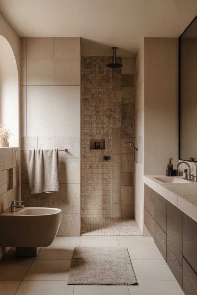 2026 Bathroom Trends Modern Budget Friendly Ideas and Inspiration for a Spa Like Home 4 Texture Takes the Lead in Modern Bathroom Design