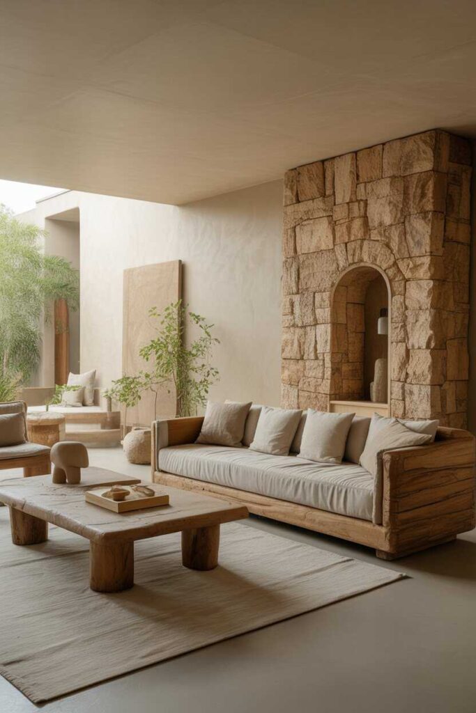 2026 Interior Design Trends Ideas & Inspiration Modern Budget Friendly and Uniquely You 3 Natural Materials Take Over Modern Interiors