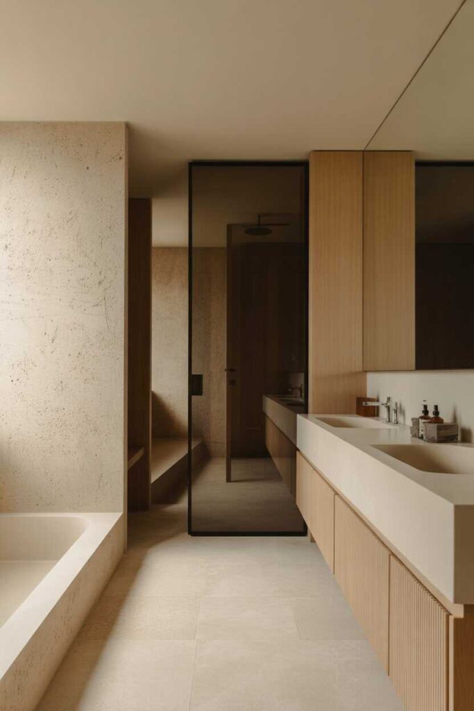 2026 Interior Design Trends Ideas & Inspiration Modern Budget Friendly and Uniquely You 5 Minimalist Bathrooms with Spa-Like Energy