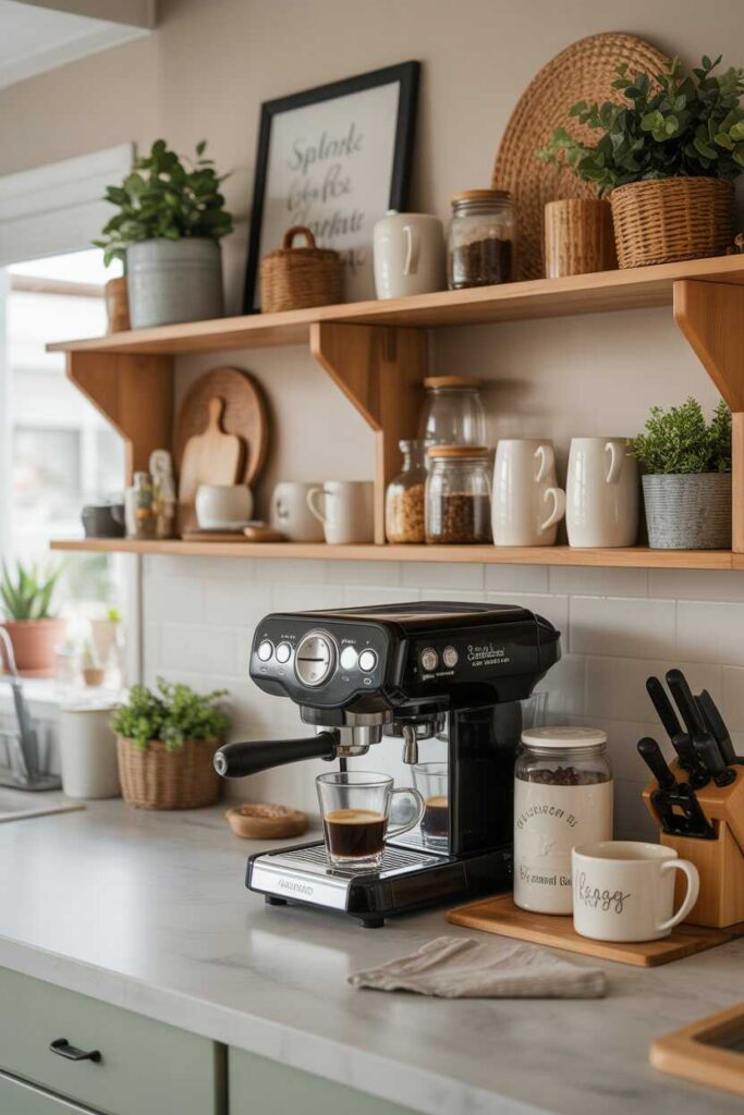 Coffee Bar Ideas Kitchen Counter Budget Friendly Inspiration for a Cozy Modern Home 4 Budget Friendly Coffee Bar Ideas for the Kitchen Counter