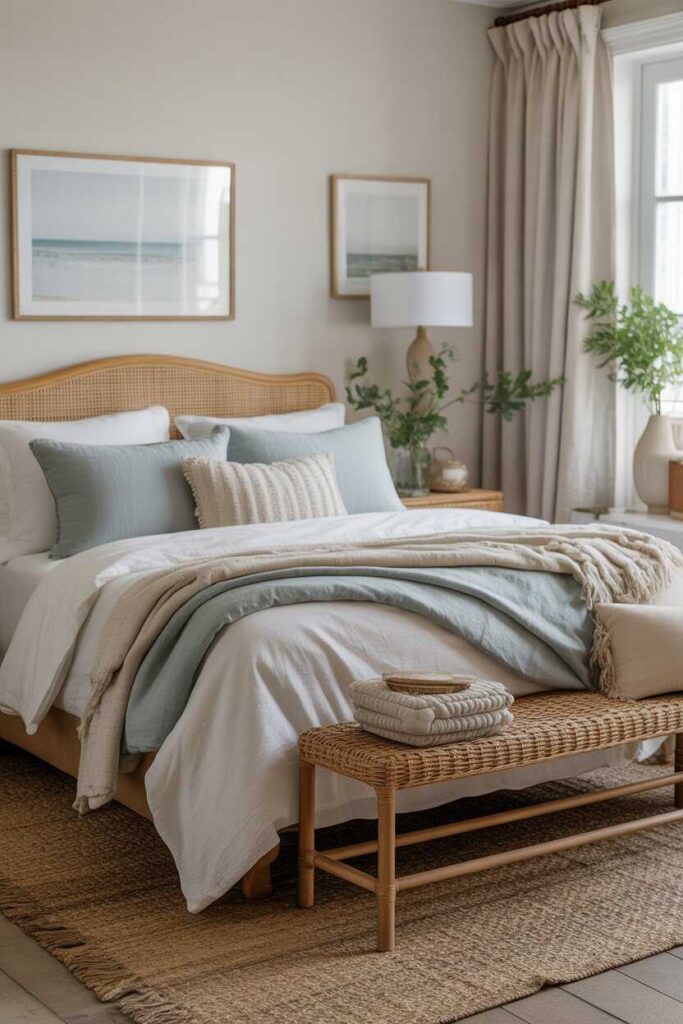 Serena and Lily Bedroom Ideas Timeless Coastal Inspiration with Modern Budget Friendly Style 4 Bedding and Textiles for a Cozy Serena and Lily Bedroom