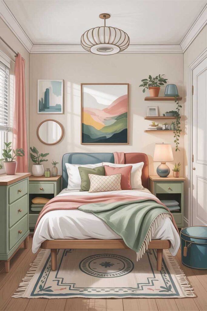 Small Room Setup Ideas & Inspiration Budget Friendly Modern and Beautiful Spaces That Feel Bigger Than They Are 5 Color Schemes That Work Best for Small Room Setups