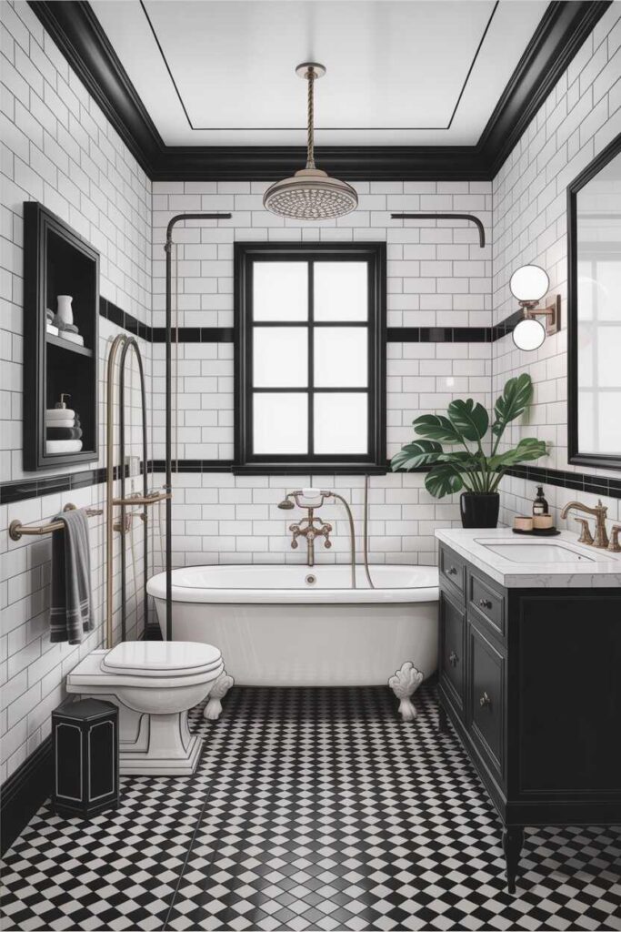 Black and White Bathroom Ideas Modern Budget Friendly Inspiration for a Timeless Space 7 Common Mistakes to Avoid When Designing a Black and White Bathroom