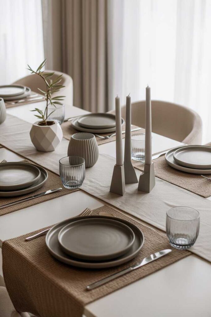 Dining Table Decor Ideas for Cozy Modern & Budget Friendly Inspiration You Love 3 Modern Dining Table Decor Ideas for a Clean, Stylish Look