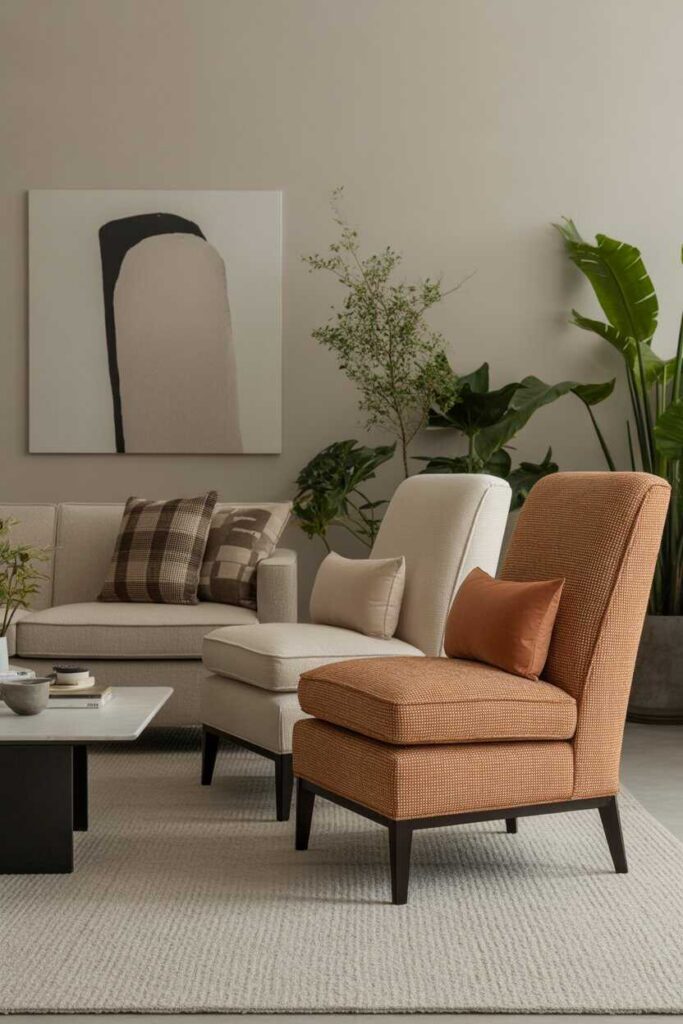 Accent Chairs for Living Room Modern Budget Friendly Ideas & Decor Inspiration You’ll Love 5 Mixing and Matching Accent Chairs for a Designer Look