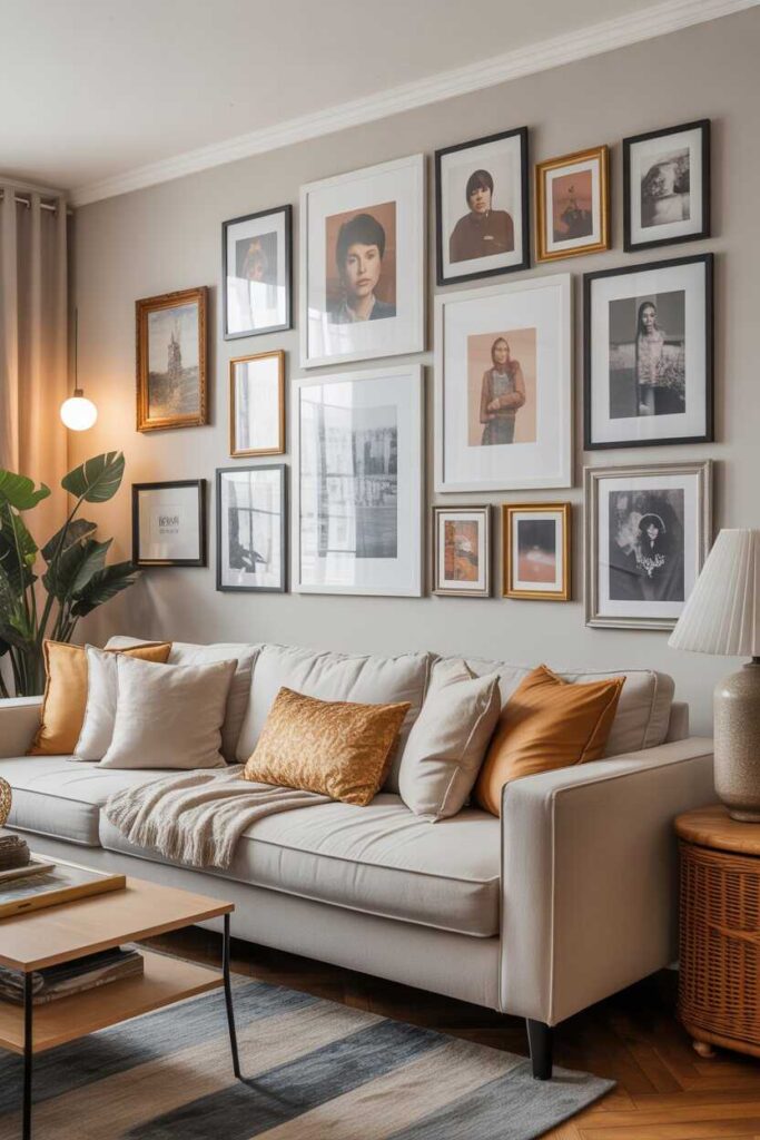 Wall Decor Ideas for Living Room That Feel Modern Unique and Budget Friendly 3 Gallery Wall Decor Ideas for Living Room Walls with Personality