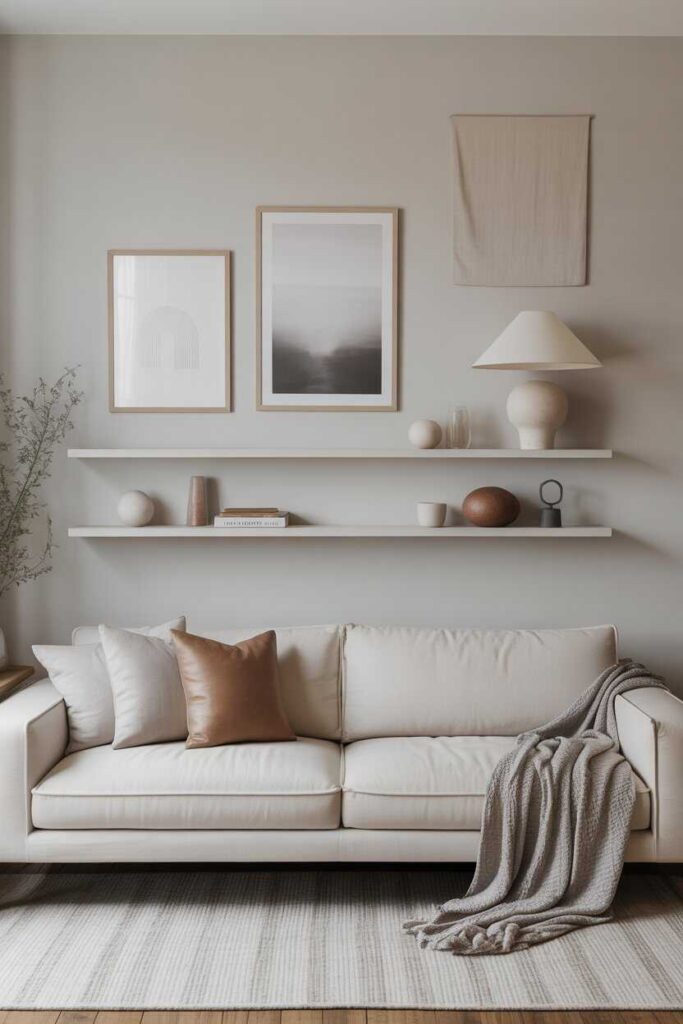 Wall Decor Ideas for Living Room That Feel Modern Unique and Budget Friendly 5 Minimalist Wall Decor Ideas for Living Room Simplicity