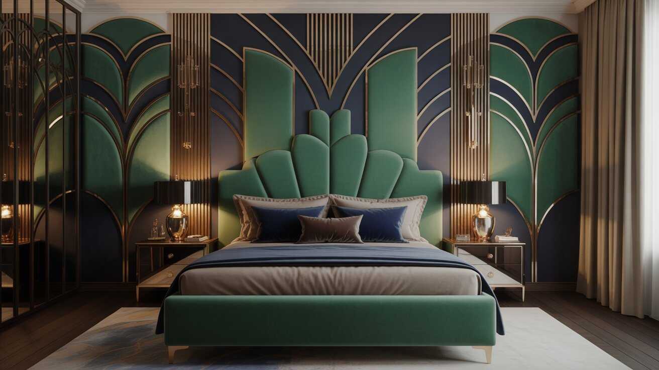 Art Deco Bedroom Ideas Timeless Glamour Modern Inspiration & Budget ...